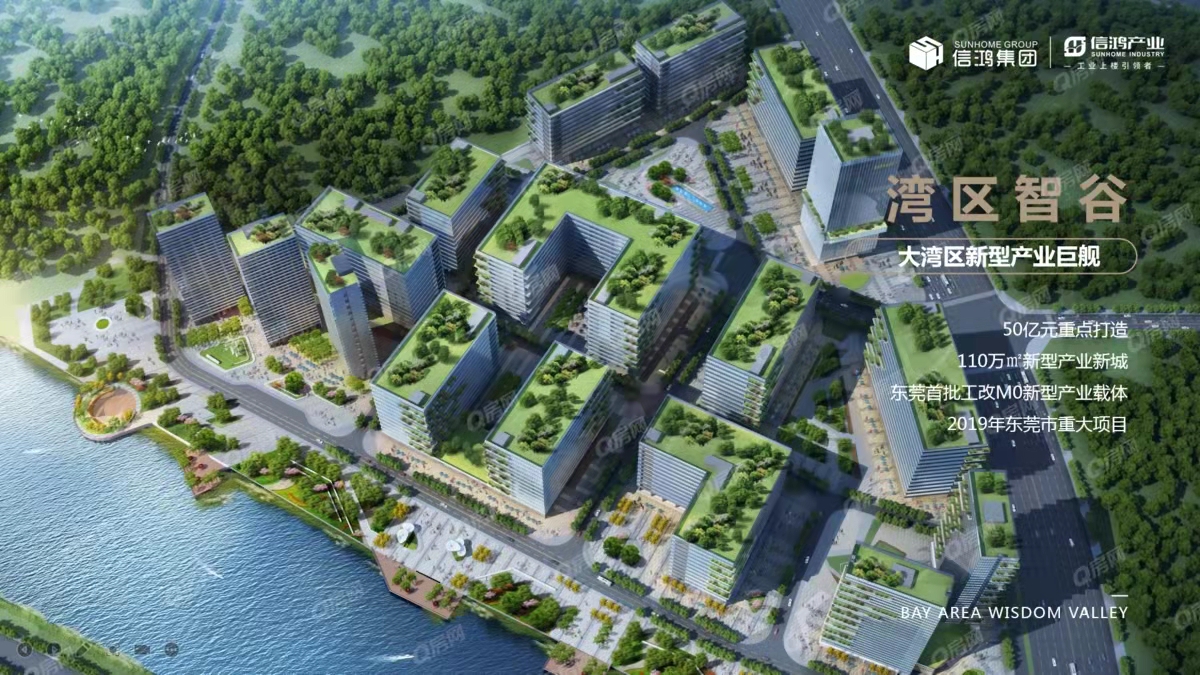 信鴻灣區智谷均價-7500元/平