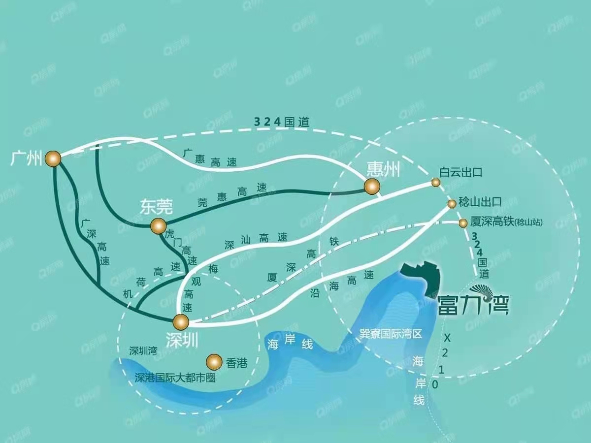 富力灣，富茂海濱城均價7000元/平