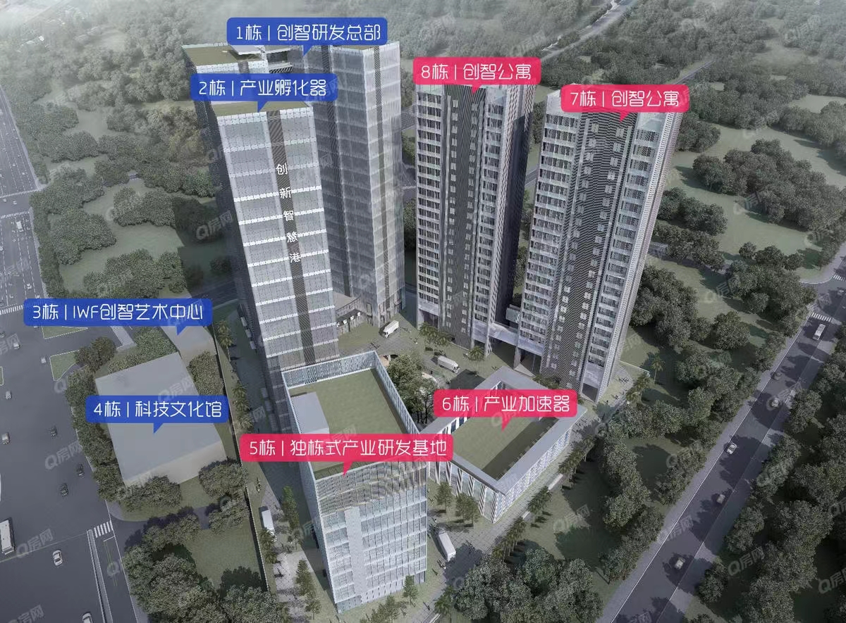 創新智慧港產業園-均價55元/平