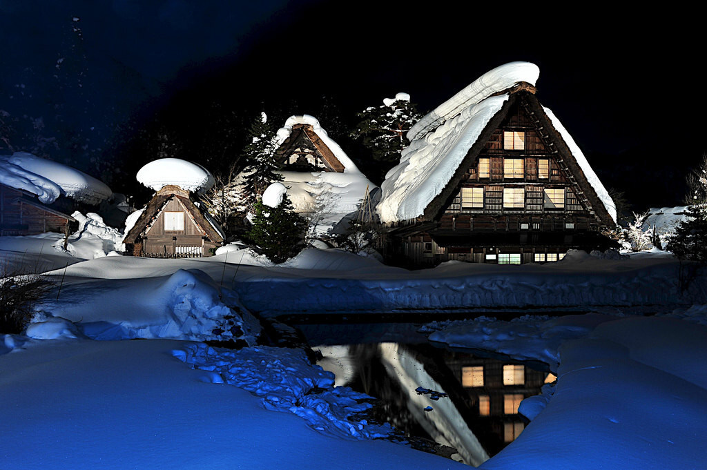 村民創造出的適合大家族居住的建筑形式