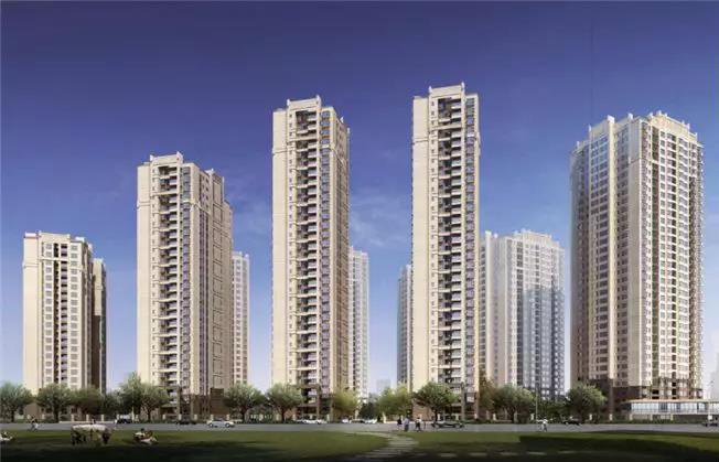 李庭麗正在小區引導著房屋裝飾公司