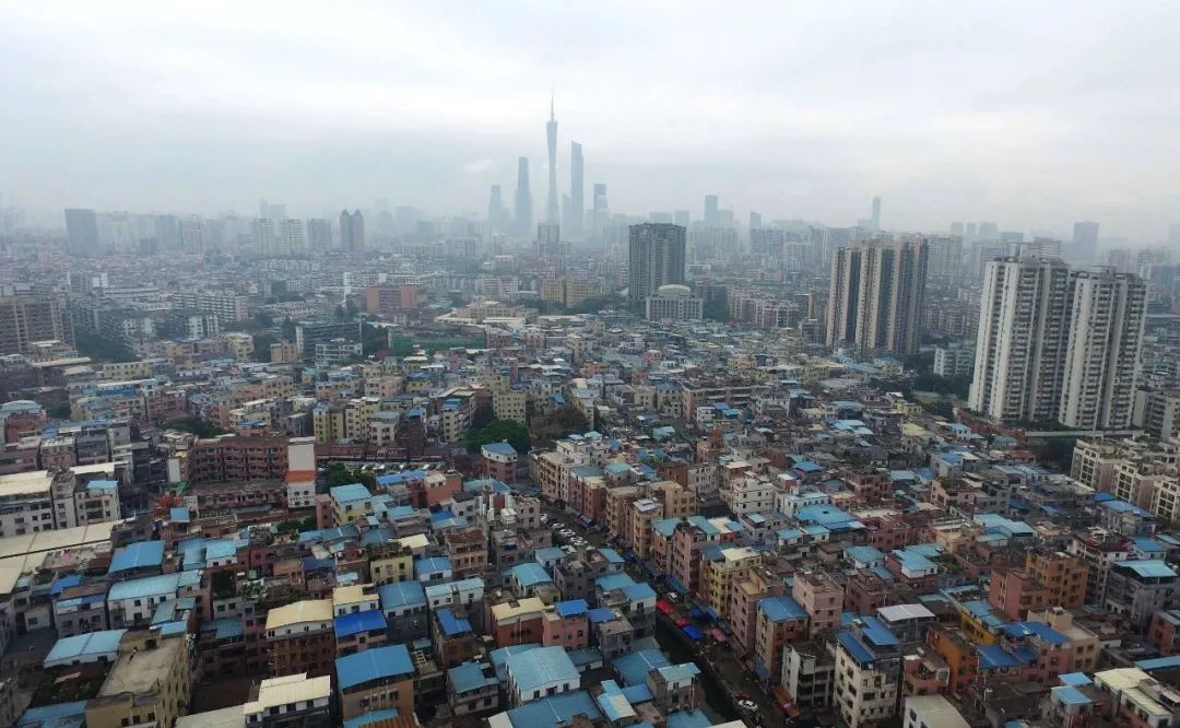 而金光道南側(cè)是北昌南隊的回遷房