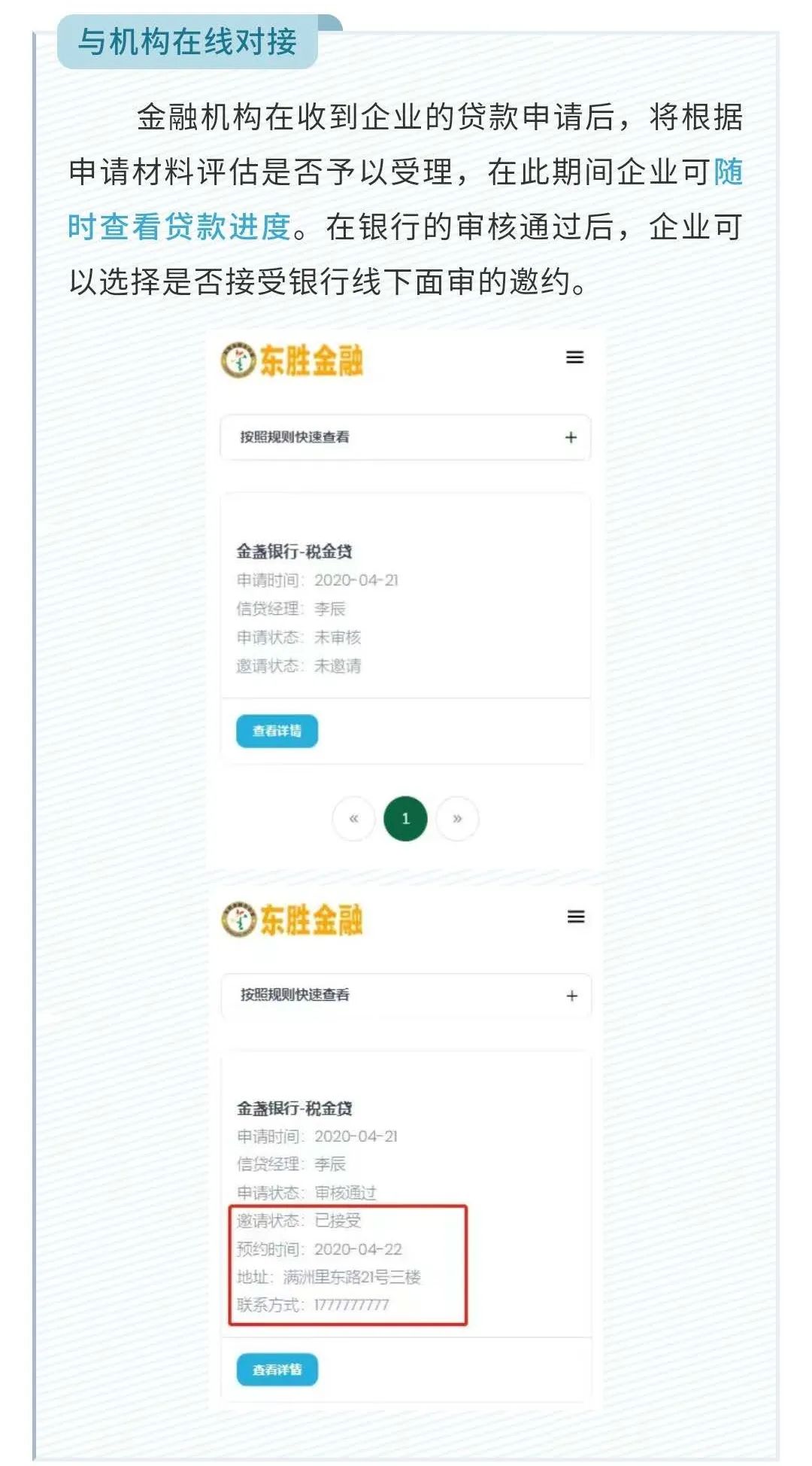 多家金融機構會看到提交的貸款申請