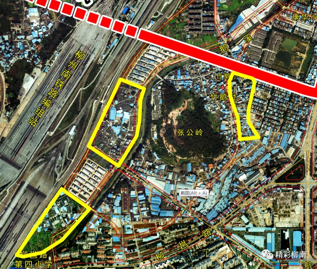 如項目南面的眾冠紅花嶺工業區南區